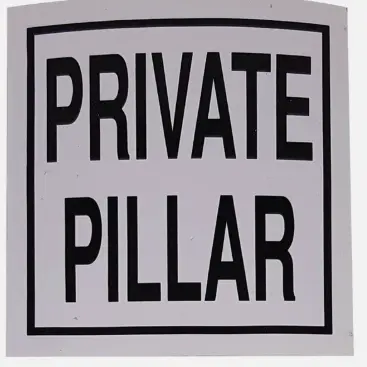 Pillar Sticker